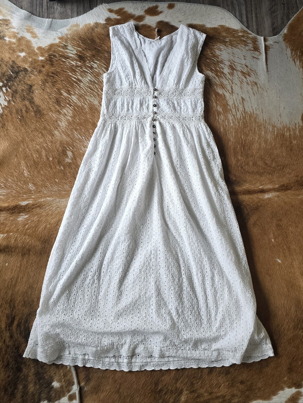 RAGA Gorgeous Eyelet Cotton Dress